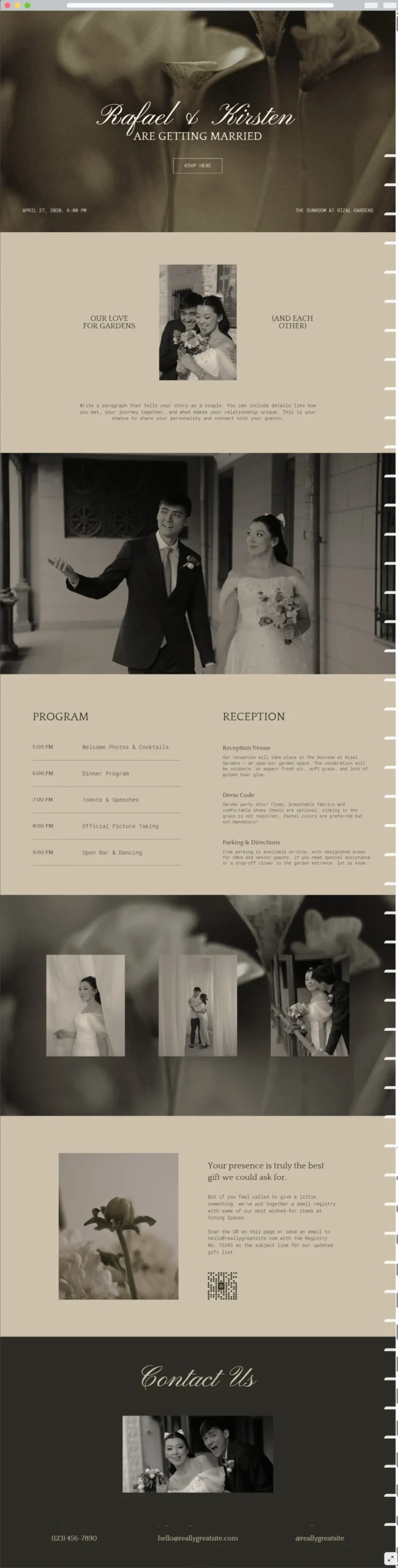 Дизайн приглашения 6