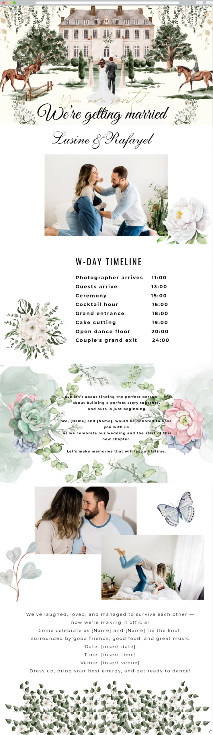 дизайн приглашения 2