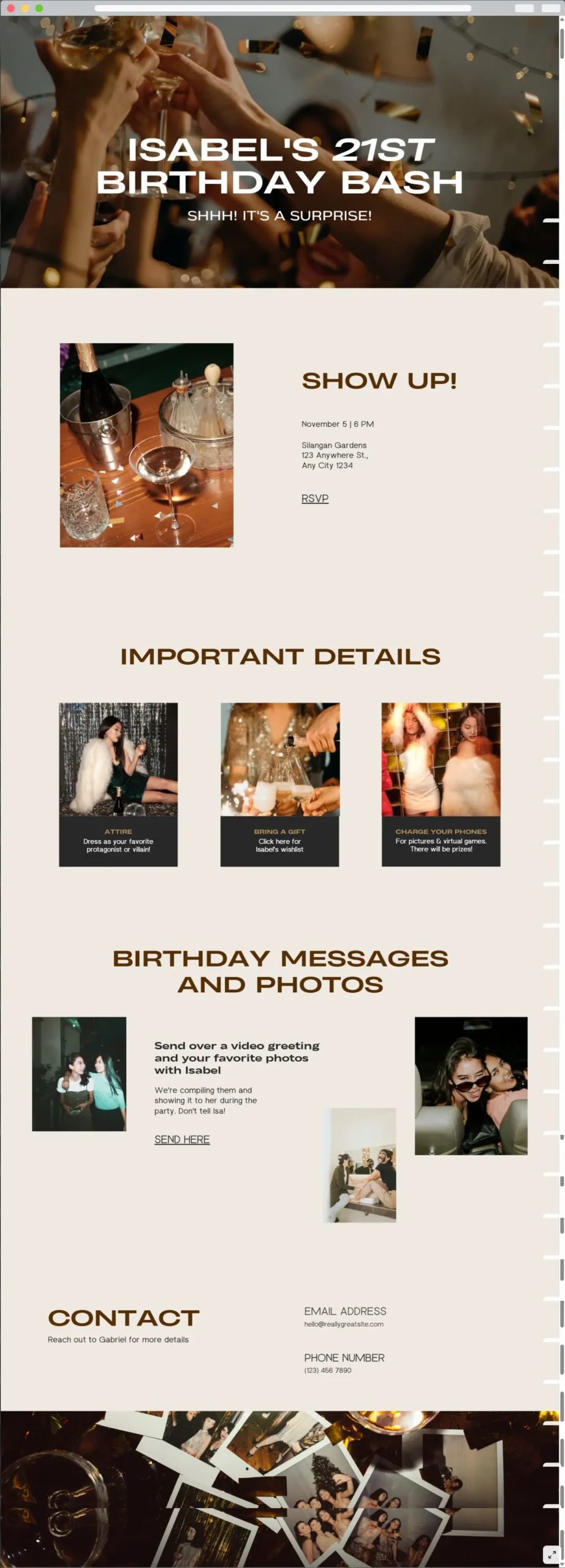 дизайн приглашения 6